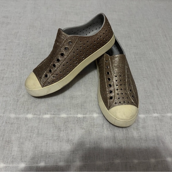 Metallic Slip-On Sneakers - Picture 3 of 5